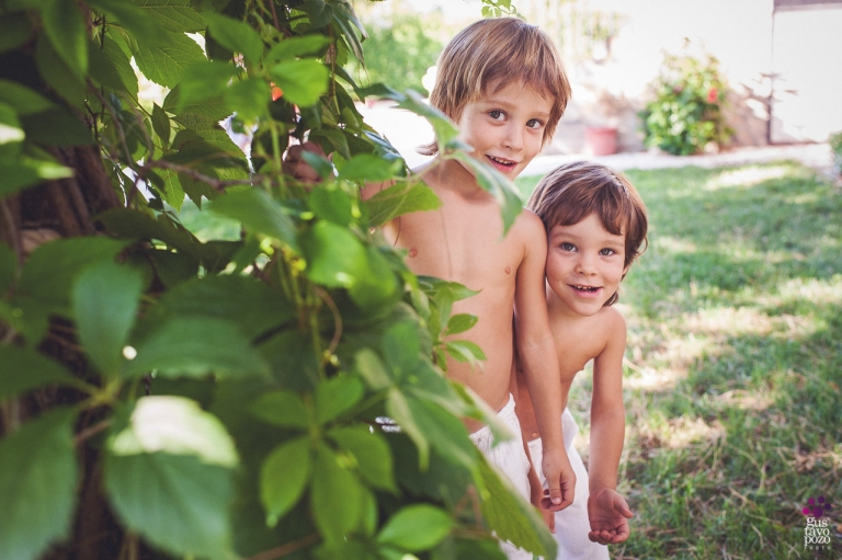 Fotografía infantil original exteriores