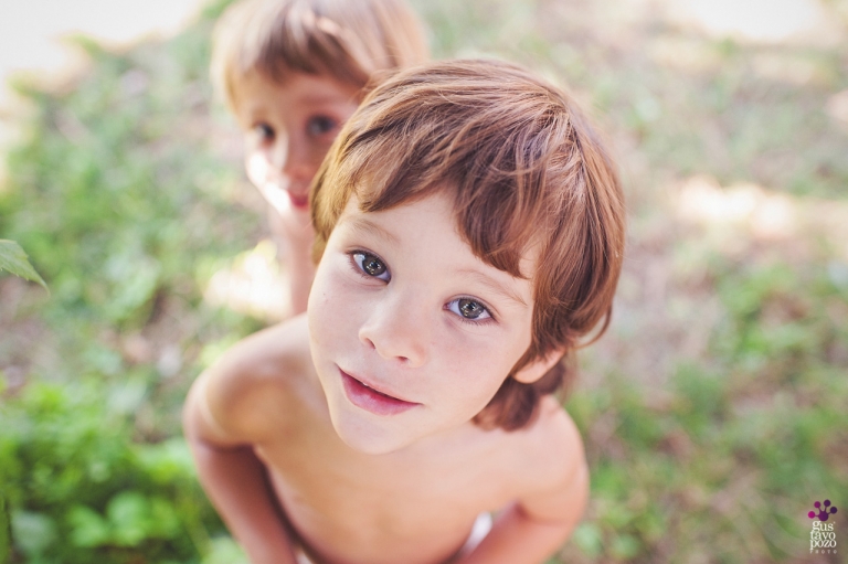 Fotografía infantil original exteriores