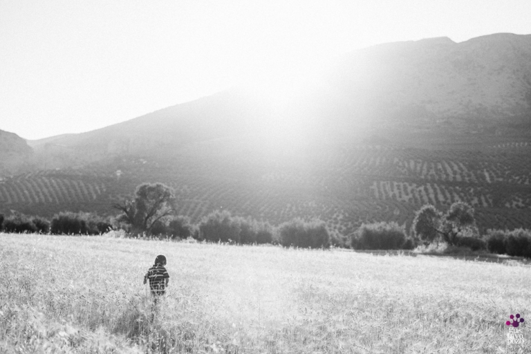 Fotografía infantil original exteriores