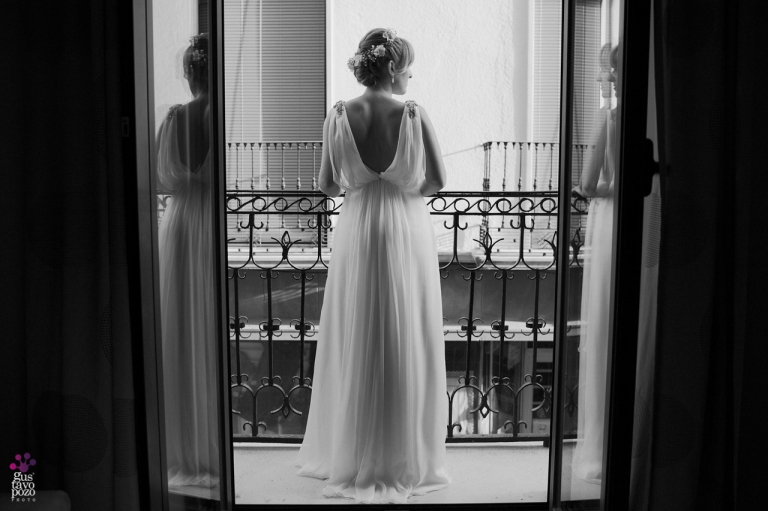 VESTIDO NOVIA FOTOS boda civil ALCAUDETE