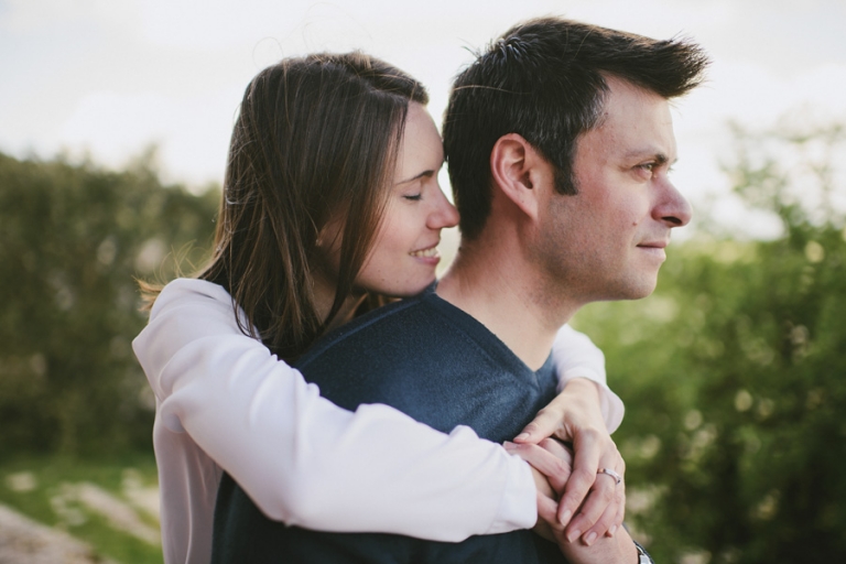 Fotografía de boda original en Torcal Antequera Málaga