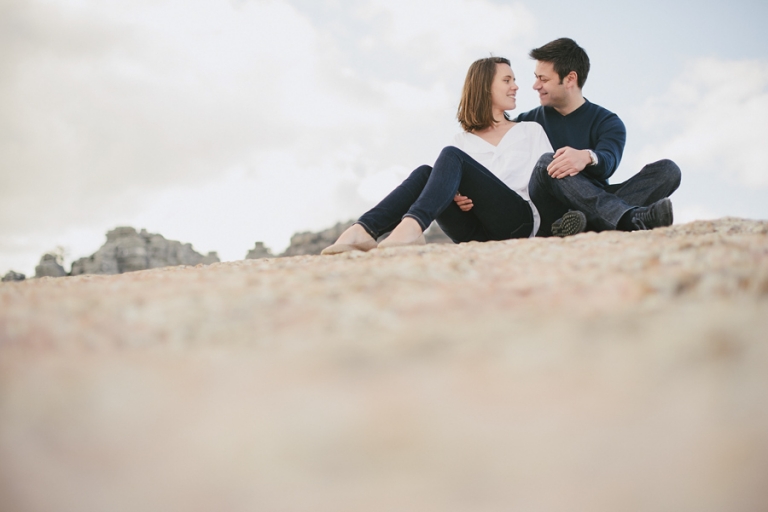 Fotografía de boda original en Torcal Antequera Málaga