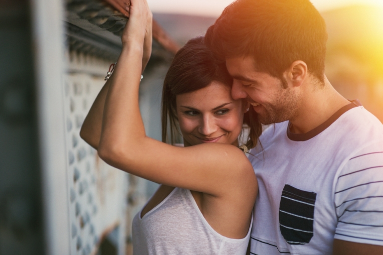 Fotografía actual moderna de pareja vintage Andalucía Jaén