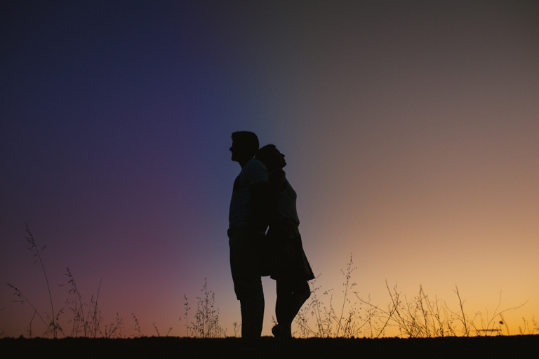 Fotografía actual moderna de pareja Andalucía Jaén