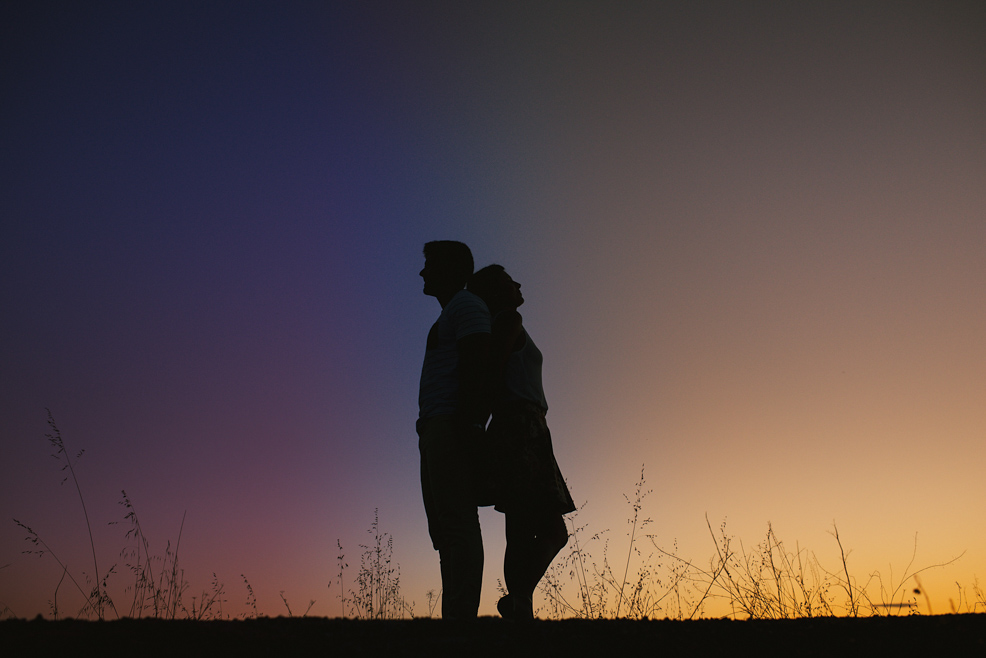Fotografía actual moderna de pareja Andalucía Jaén