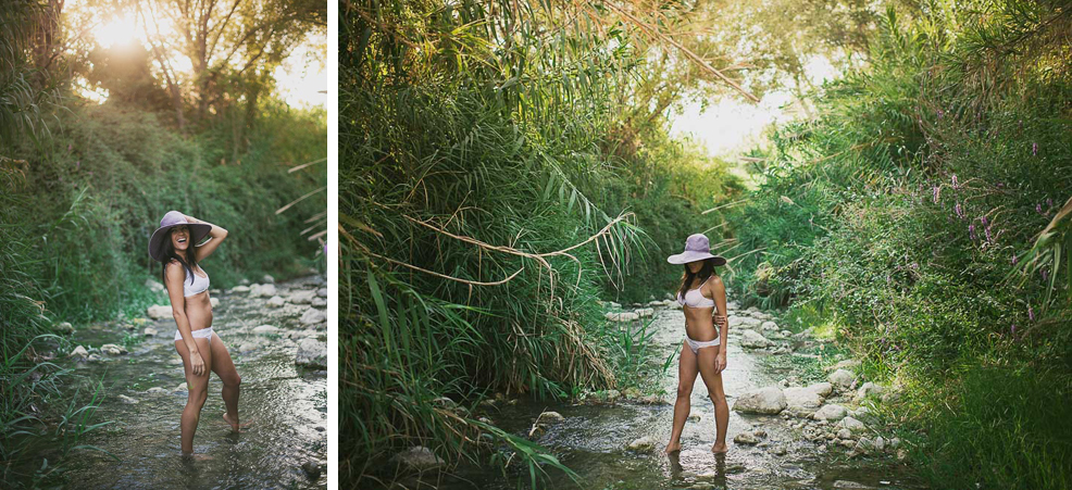 Fotografía boudoir en exterior España