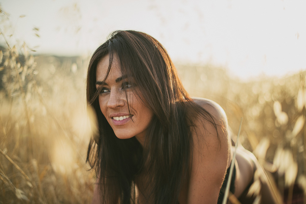 Fotografía boudoir en exterior España, Lencería