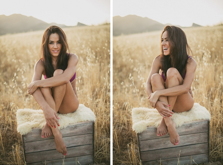 Fotografía boudoir en exterior España, Lencería