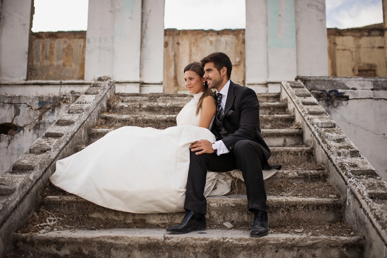 Fotos de boda en Ruinas Jaén Granada