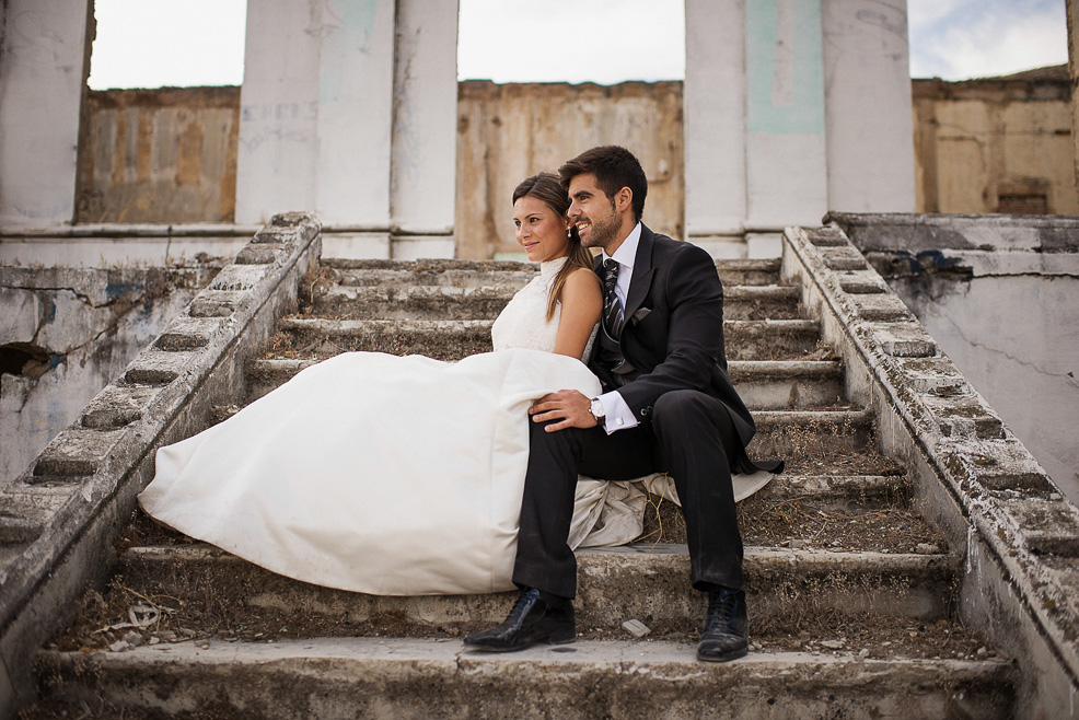 Fotos de boda en Ruinas Jaén Granada