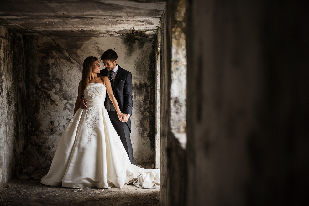 Foto de boda en Ruinas Jaén Granada