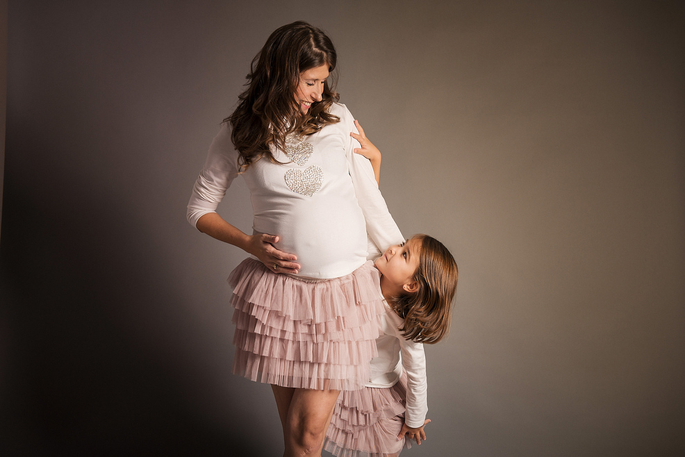 fotos premamá bebé y familia Jaén