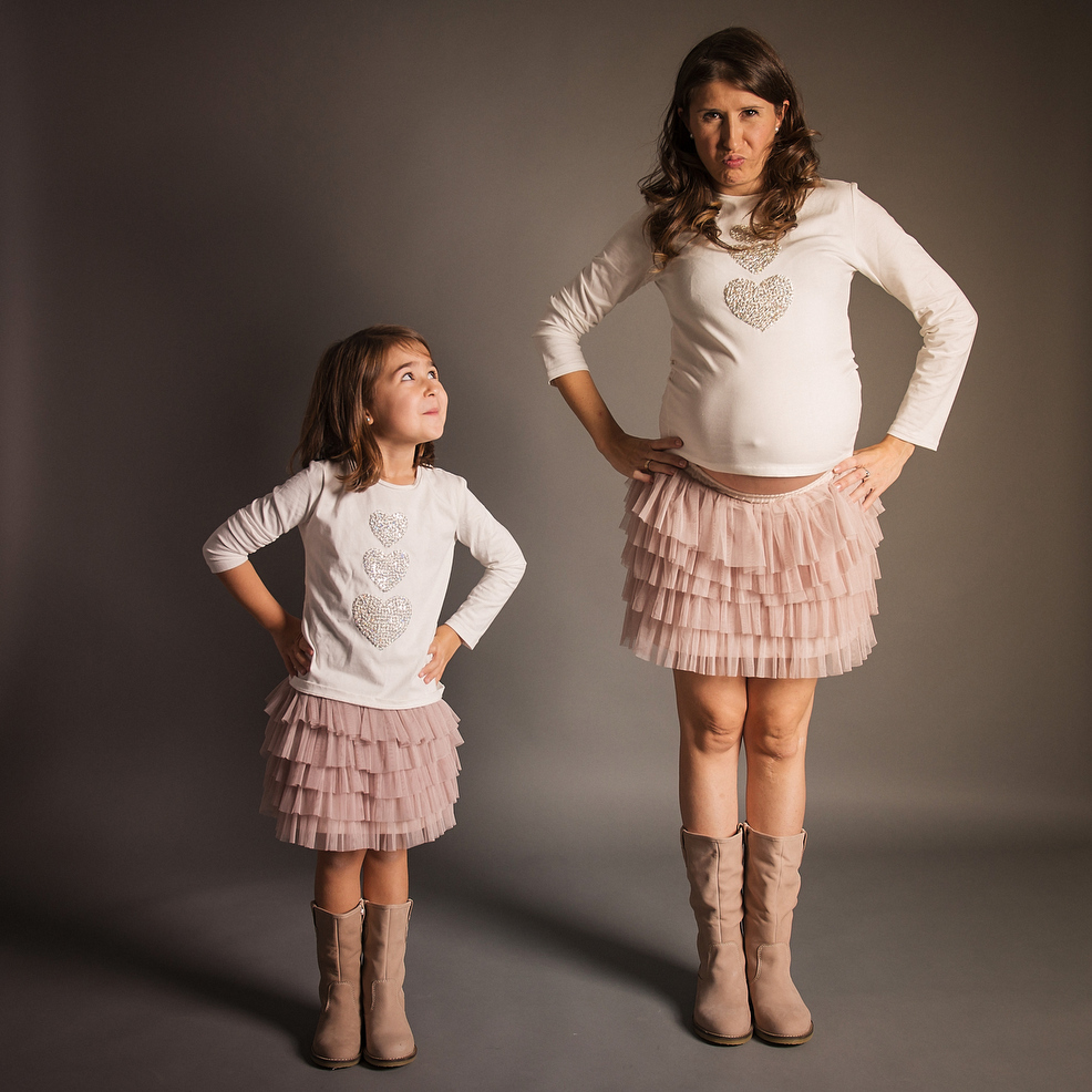 fotos premamá bebé y familia Jaén