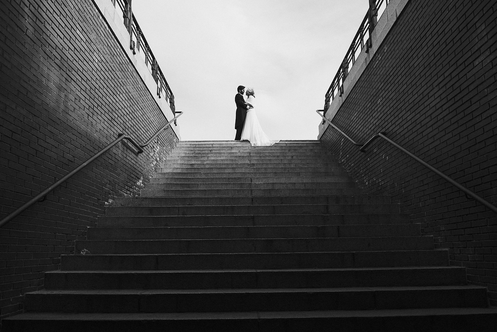 Fotografo de boda en Madrid Metro Las Ventas