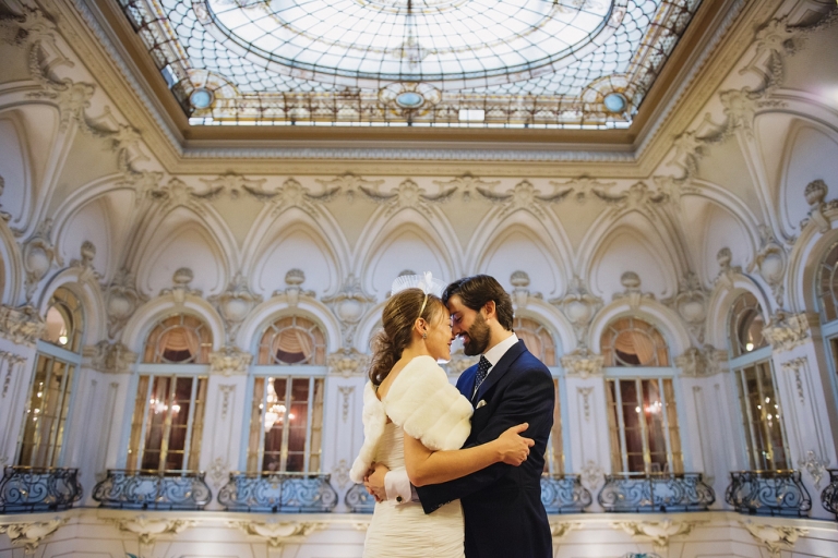 Fotografo de boda en Casino Madrid