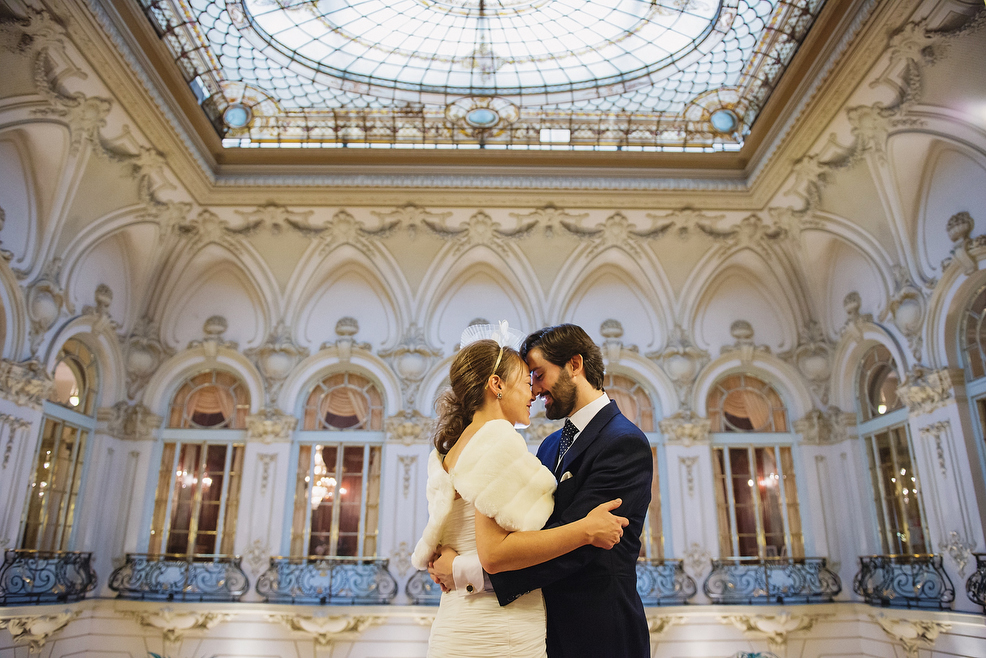 Fotografo de boda en Casino Madrid