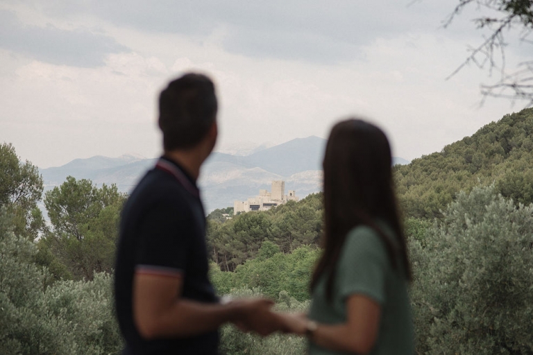 Fotos Originales de pareja en Jaén Castillo de Santa Catalina