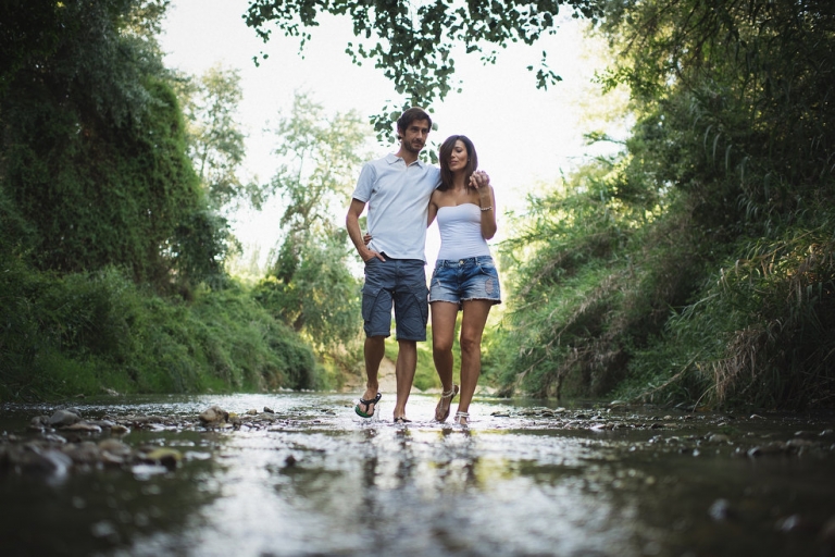 Fotos Preboda en el Rio - Jaén - Fotografo de BODAS