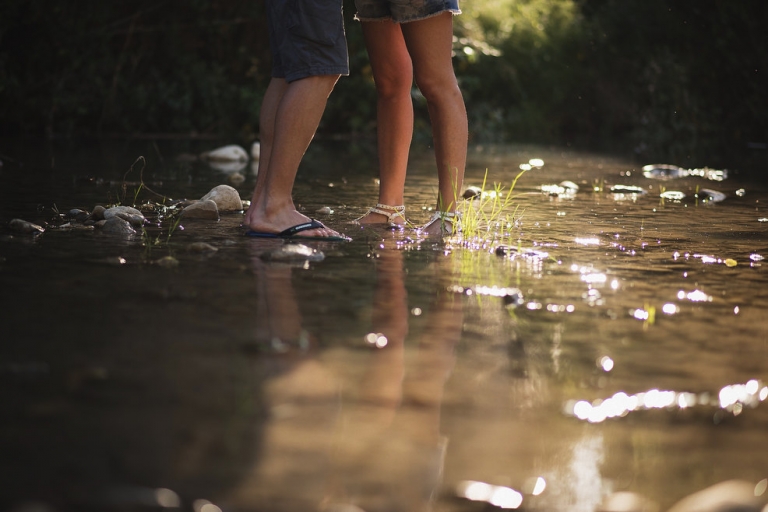 Fotos Preboda en el Rio - Jaén - Fotografo de BODAS