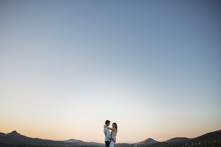 Fotos Preboda AL ATARDECER - Jaén - Fotografo de BODAS