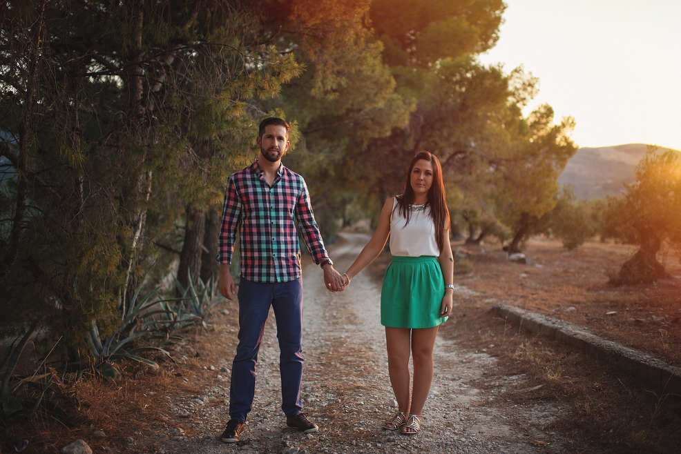 FOTOS ORIGINALES PREBODA CAMPO ANDALUCÍA SIERRA MÁGINA 026 Fotografía natural y moderna FOTOGRAFO de boda Jaén
