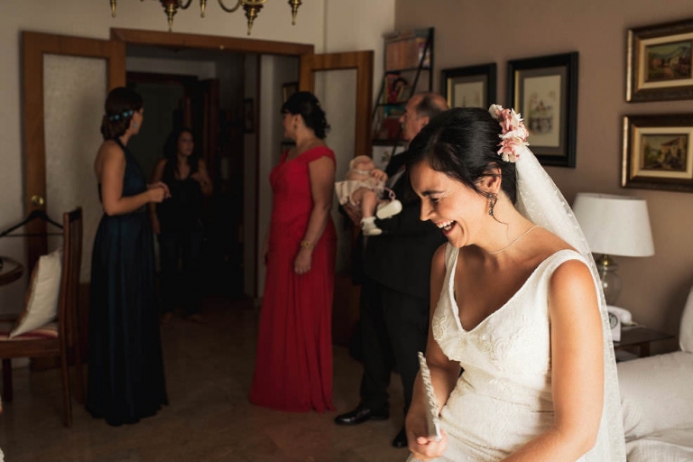 Fotos alegres de boda Jaén Gustavo Pozo